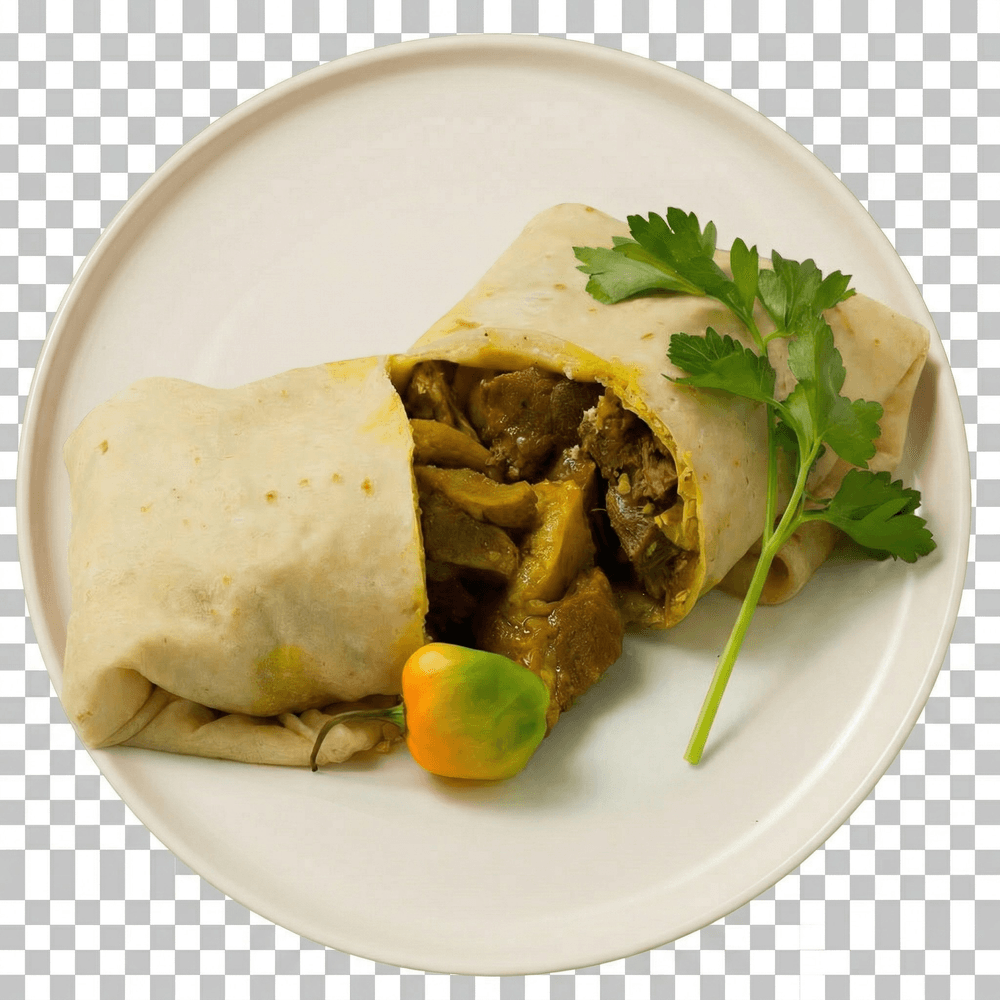 Curry Chicken Roti