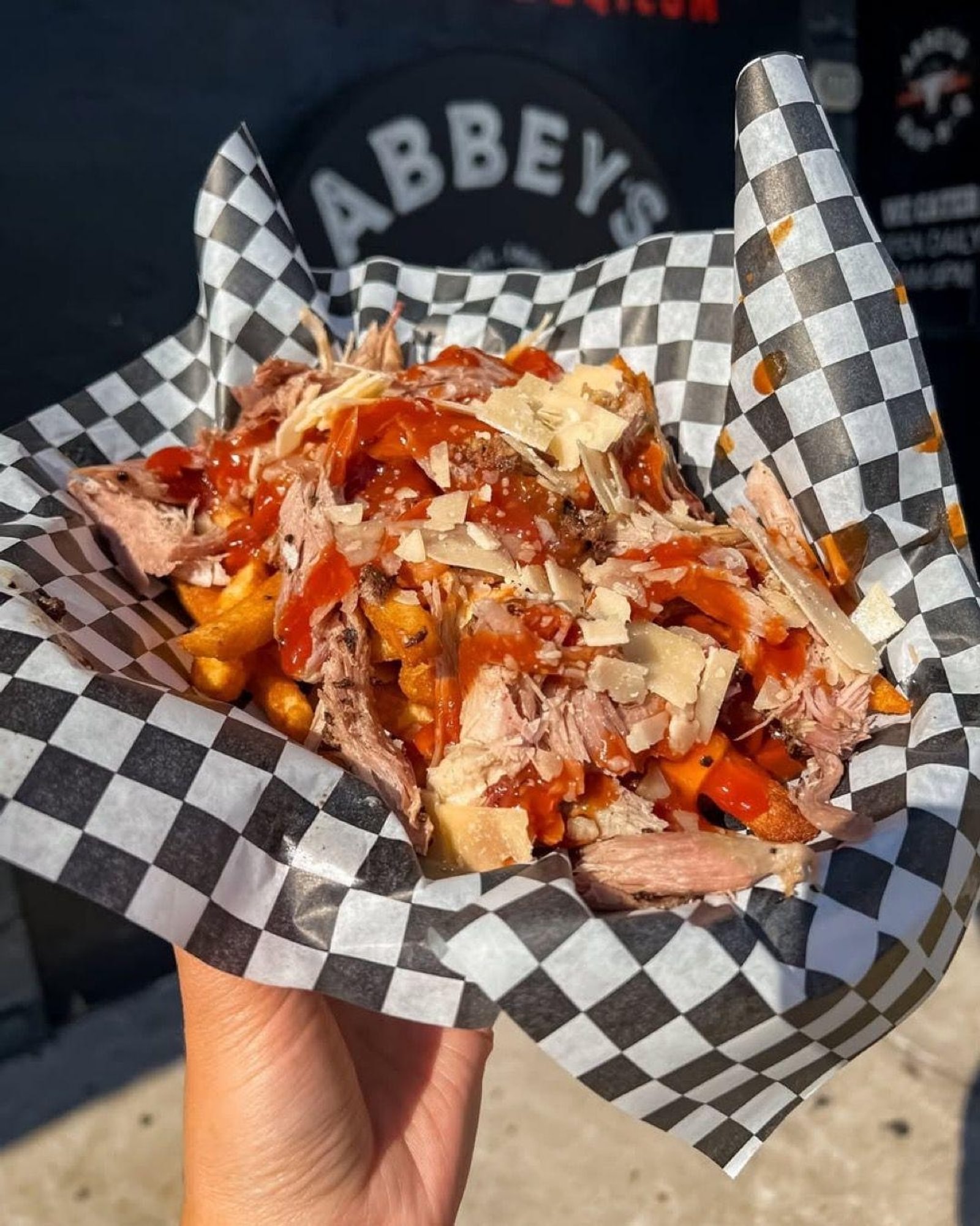 Loaded BBQ Meat Fries