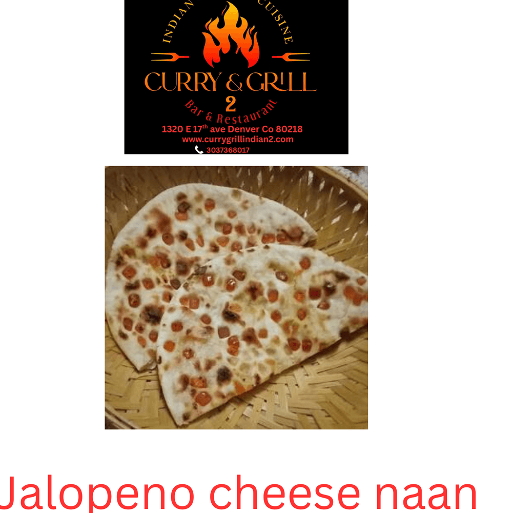 Jalapeño Cheese Naan