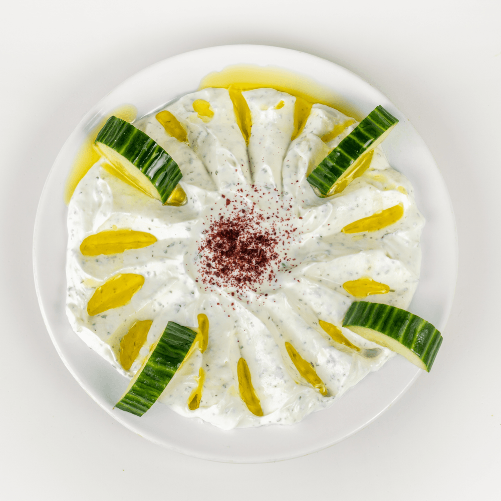 Labne/Garlic Mint Olive Oil