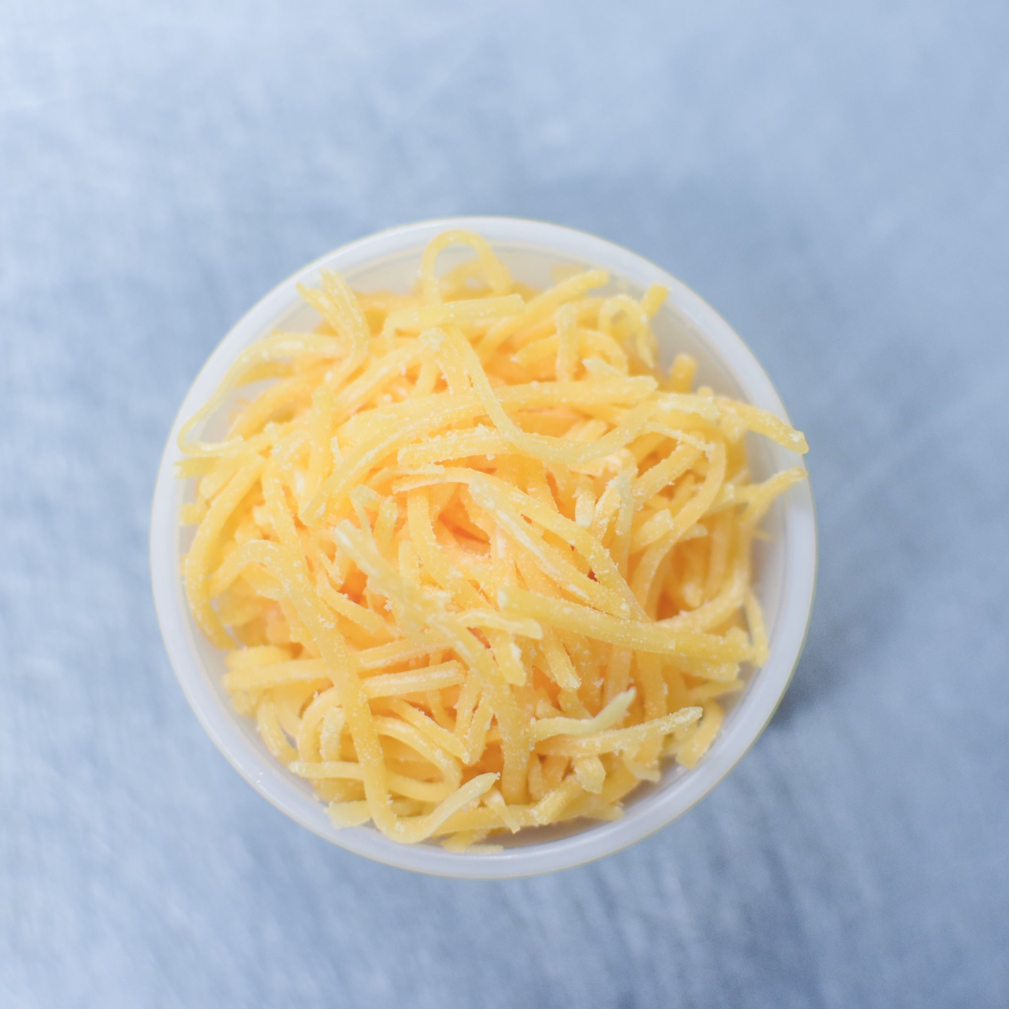 Cup of Cheddar Cheese