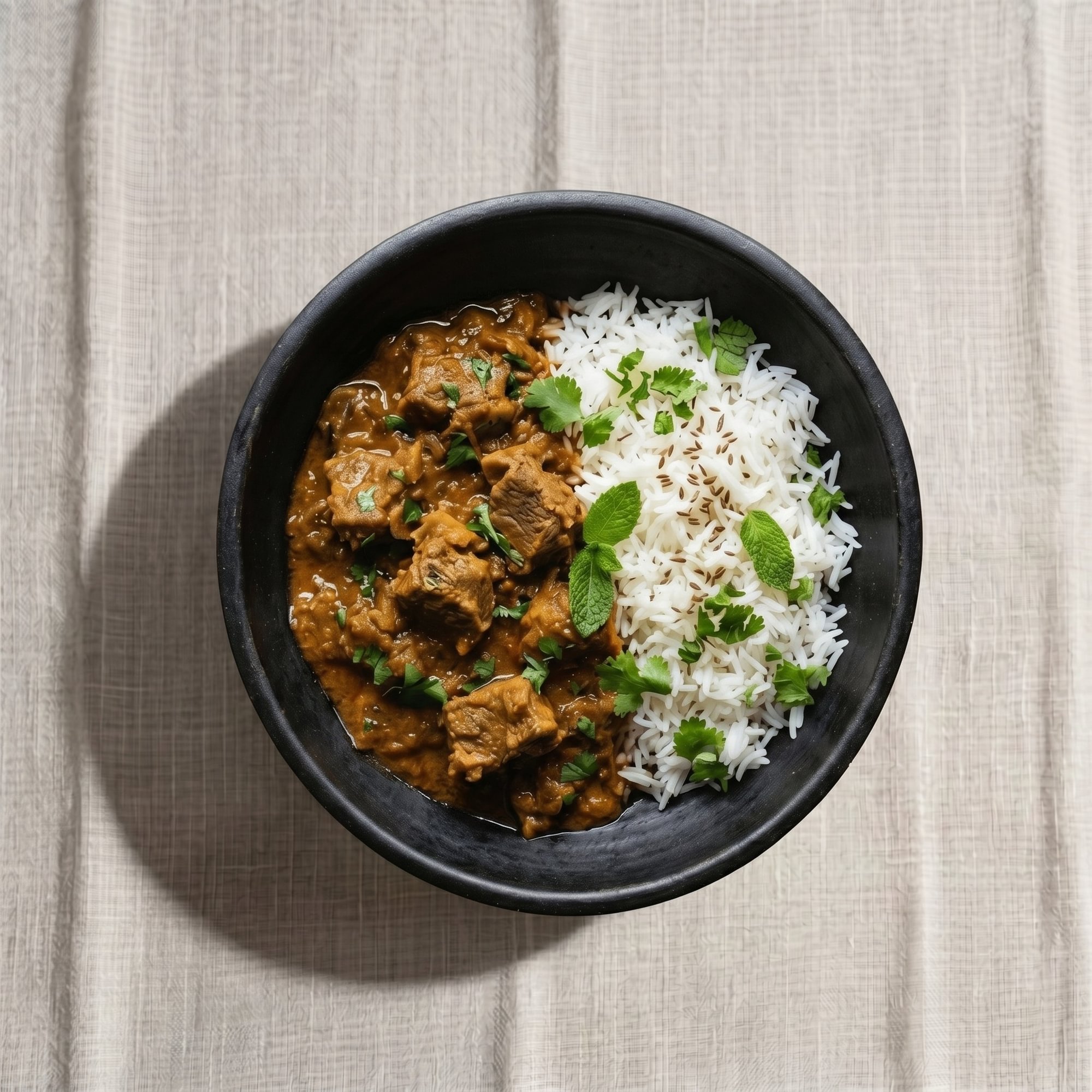 Lamb Curry Bowl