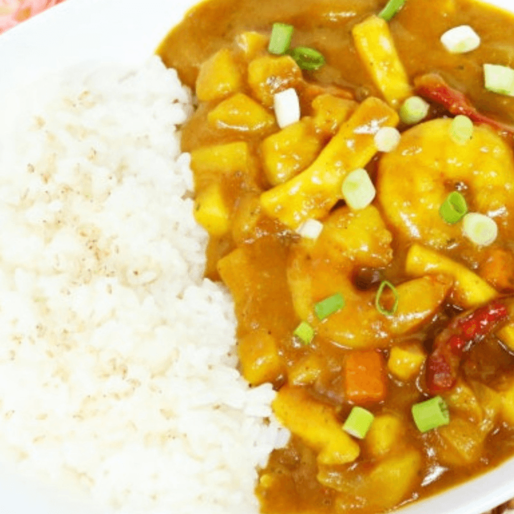 Shrimp Curry Rice