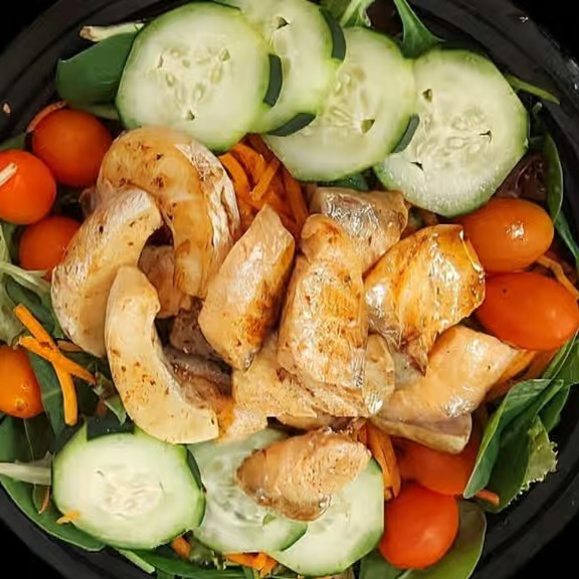 Grilled Salmon Salad