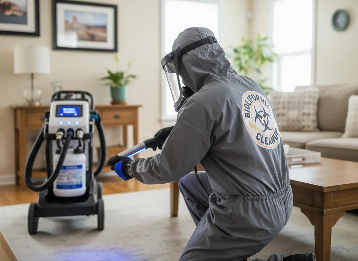 California Biohazard Cleanup Image