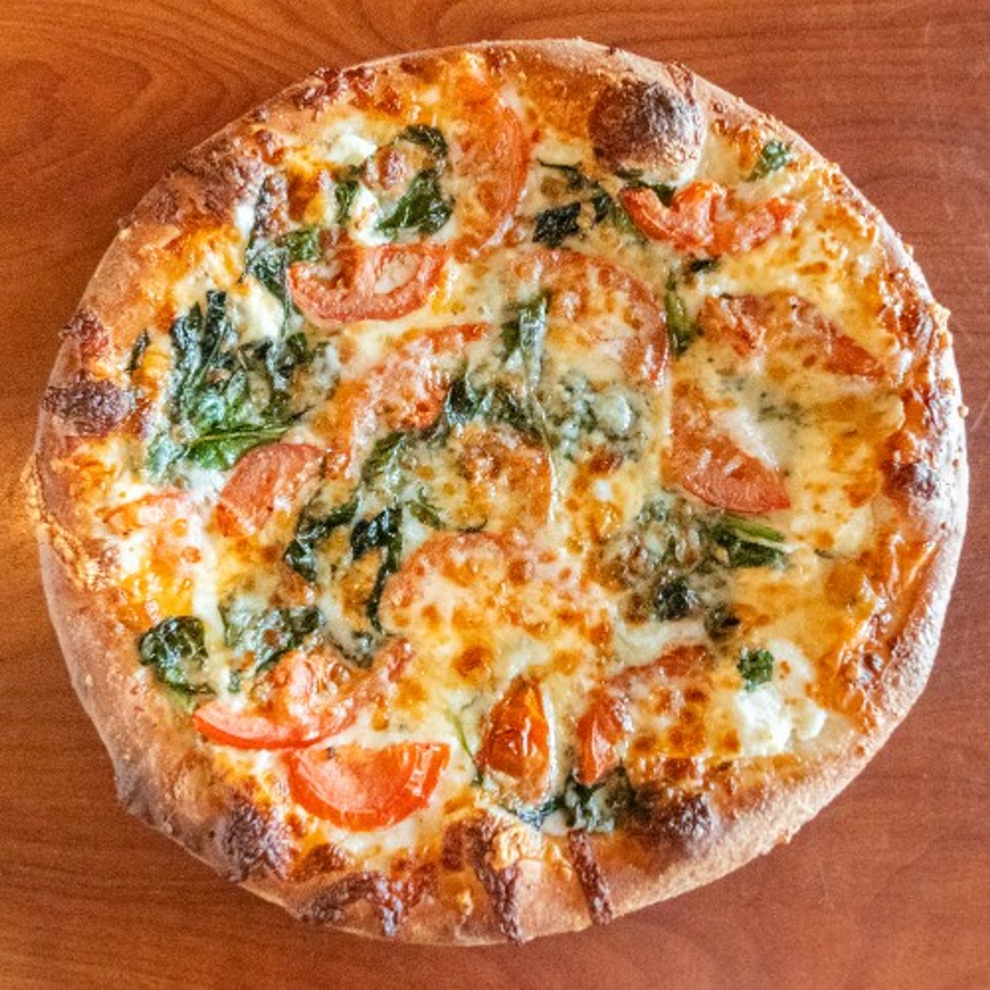 Spinach White Pizza (Large-16")