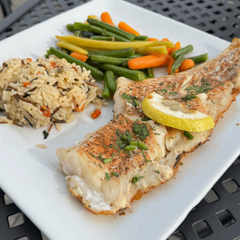Seared Haddock