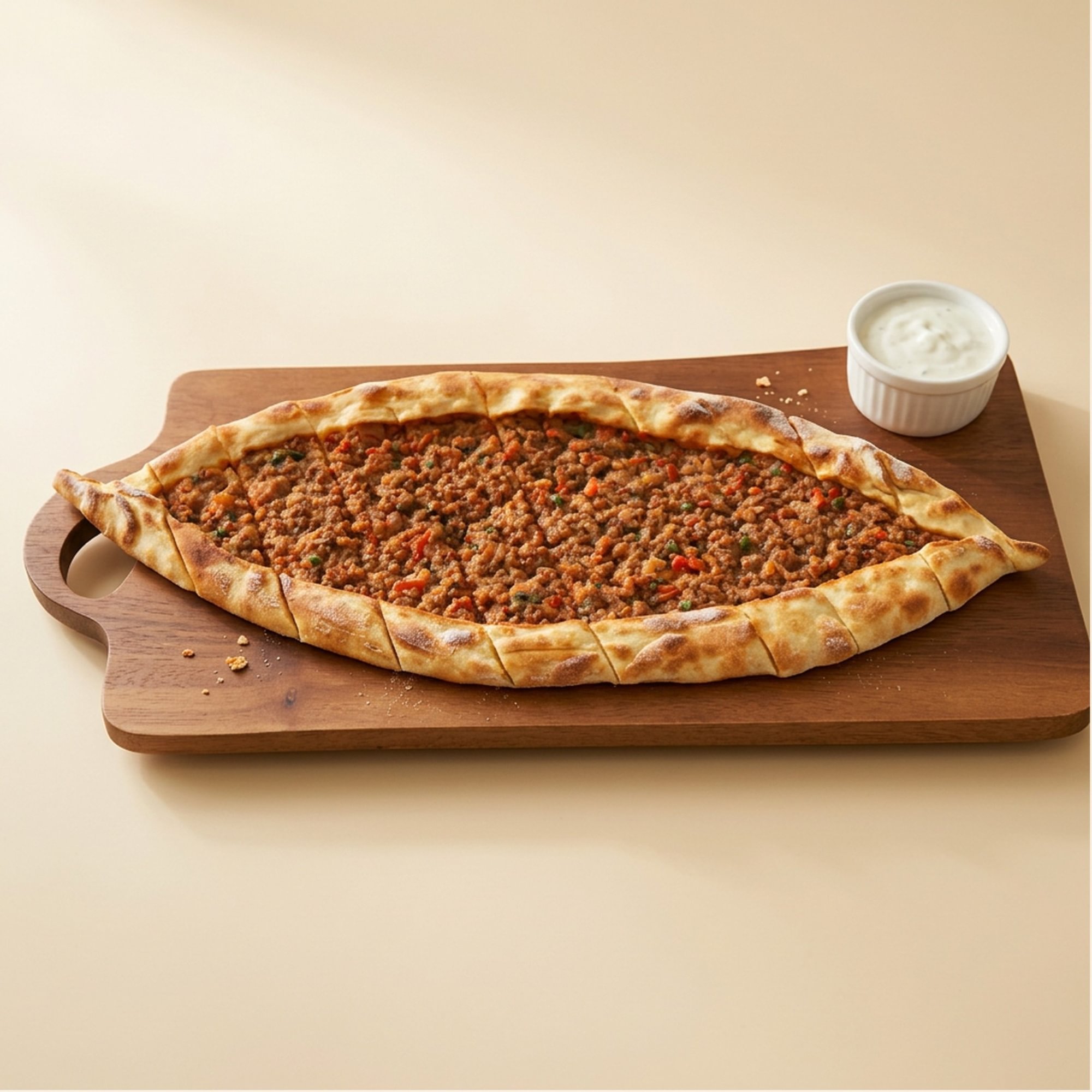 Ground Beef Pide