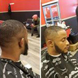 5 Star Barbershop &amp; Salon Logo