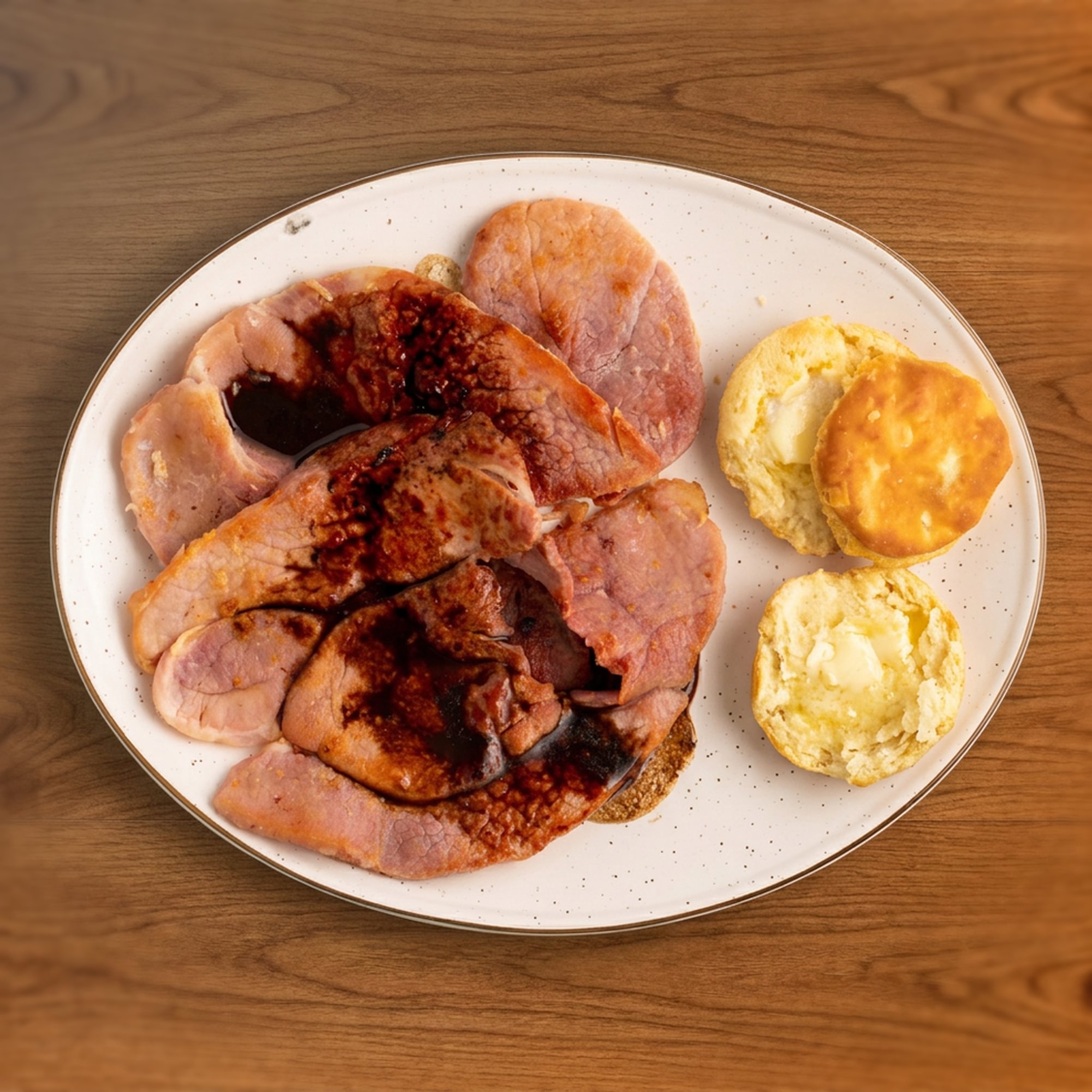 Country Ham & Red Eye Gravy