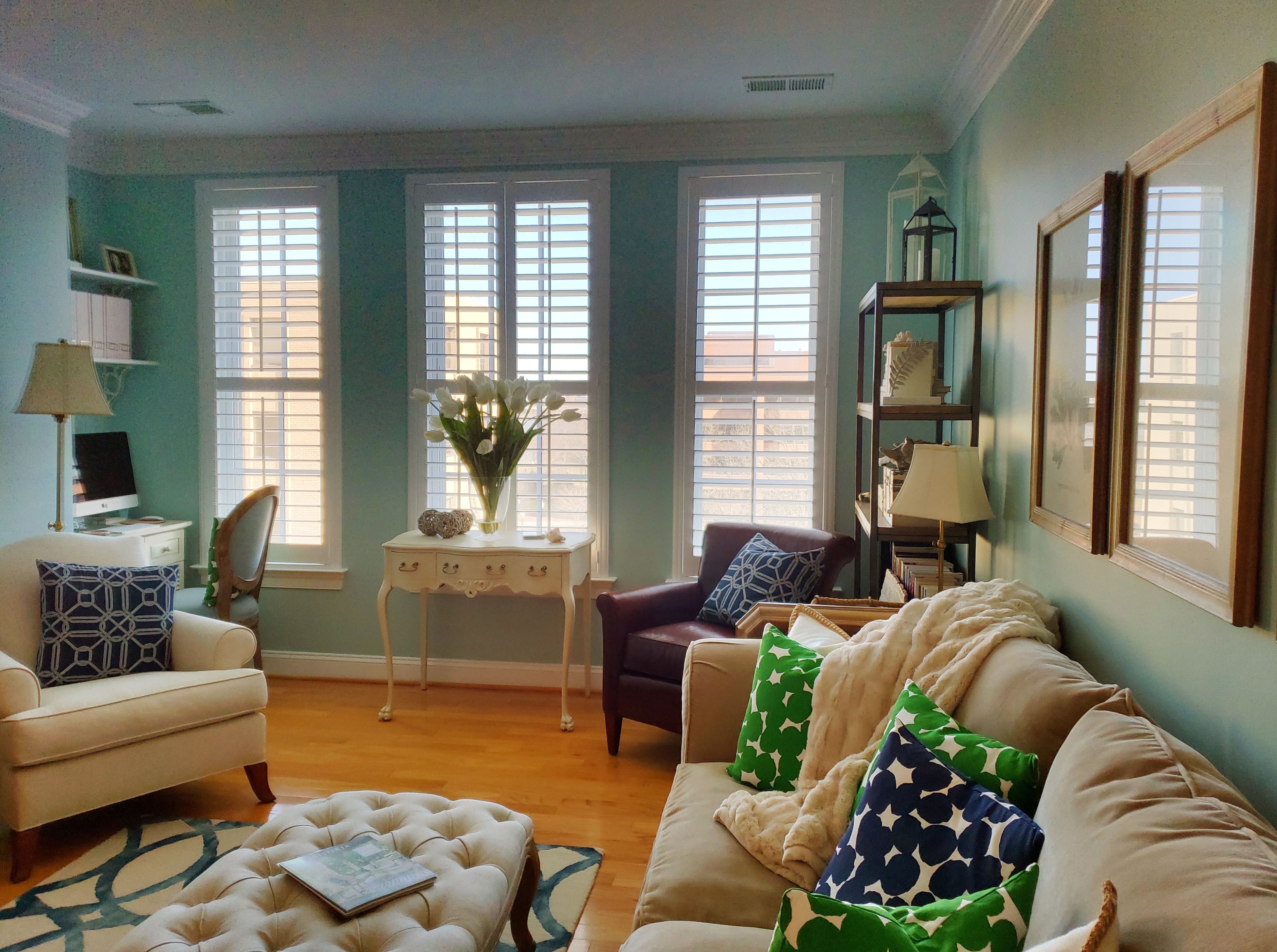 Shutters are fashionable and functional!