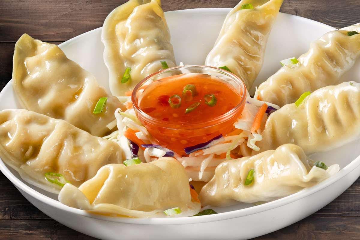 STEAMED POTSTICKERS