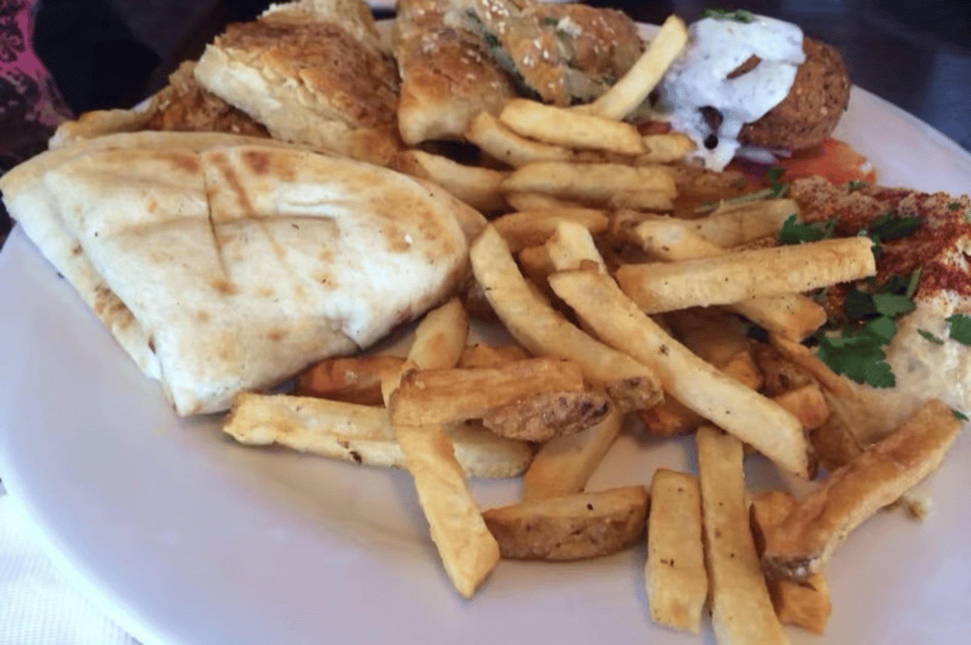 Greek Island Plate