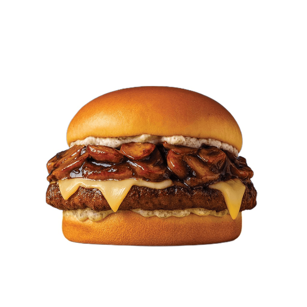 Mushroom Swiss Burger