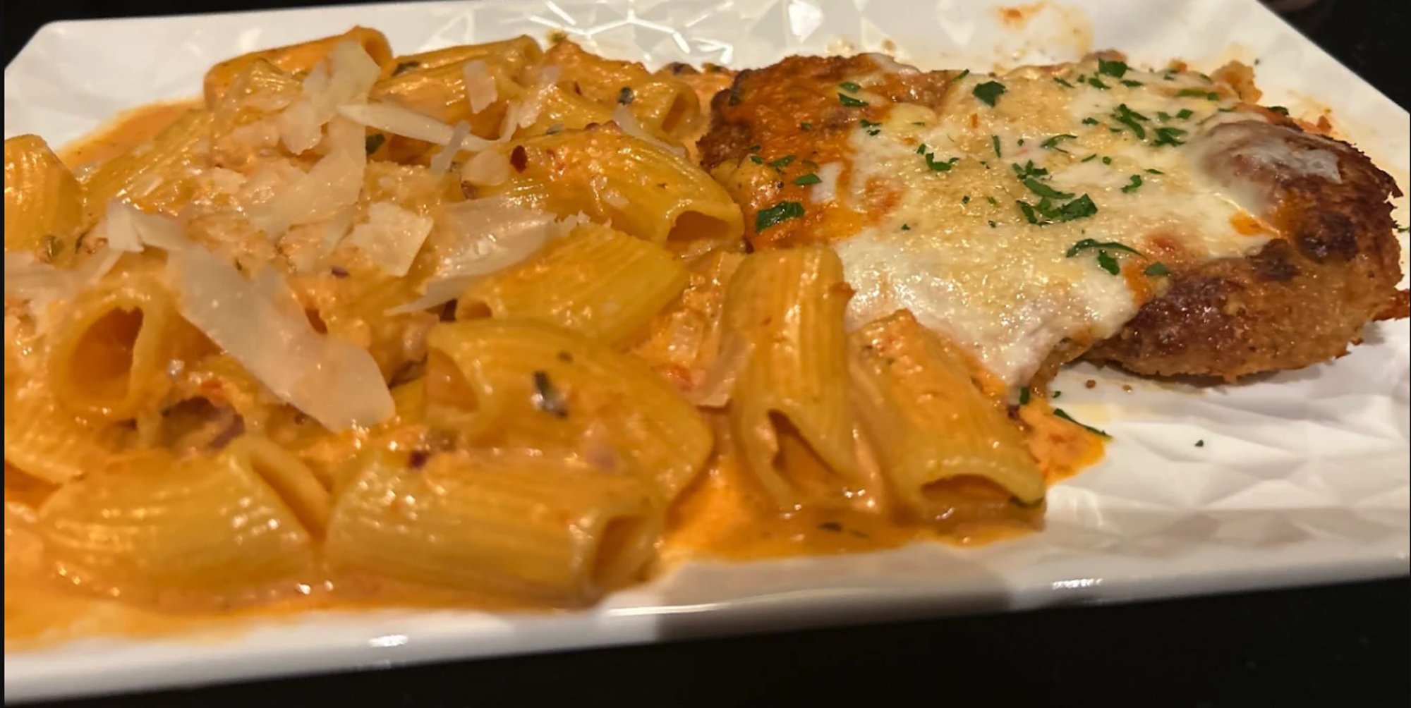 CHICKEN PARM ALLA VODKA