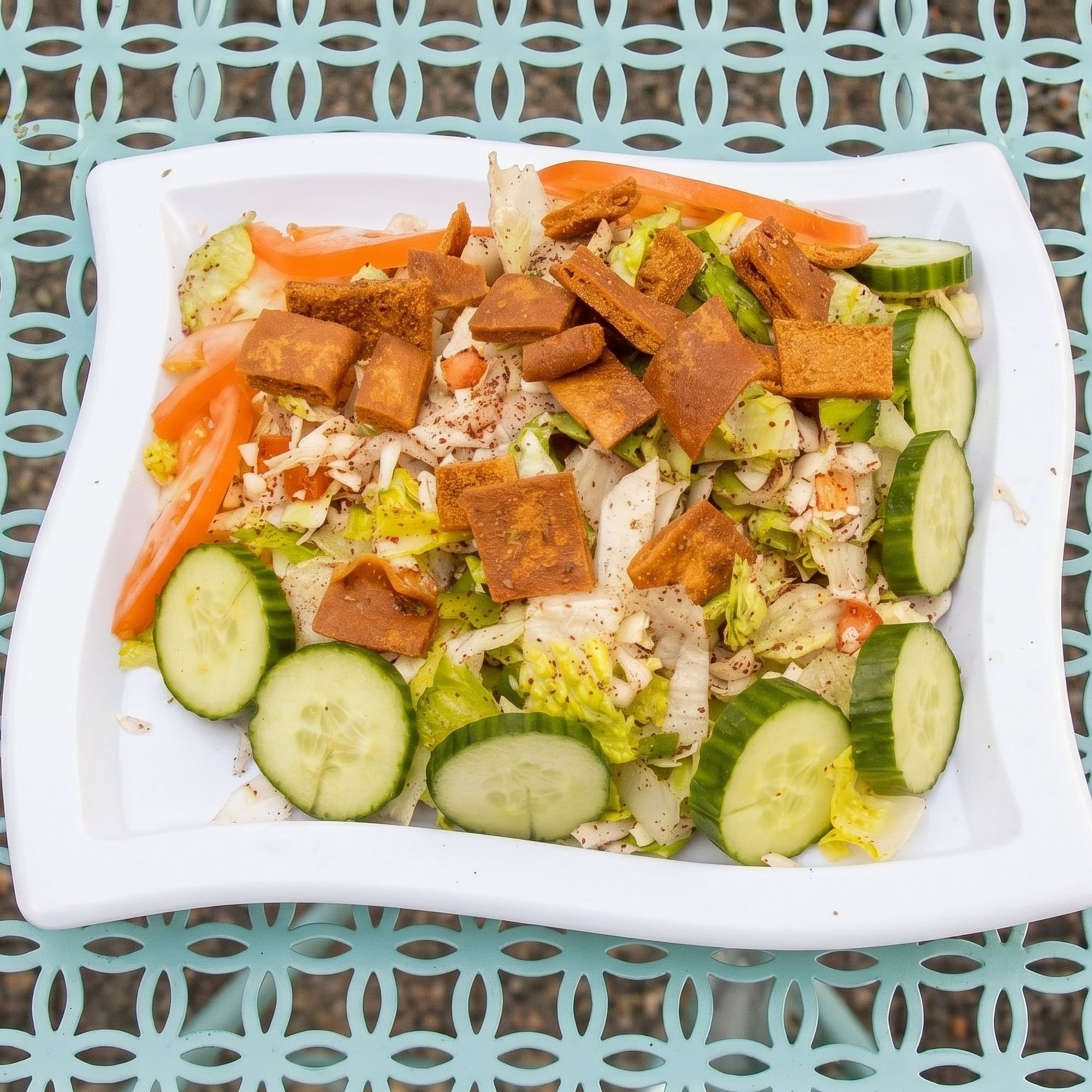 Fattoush Salad Platter