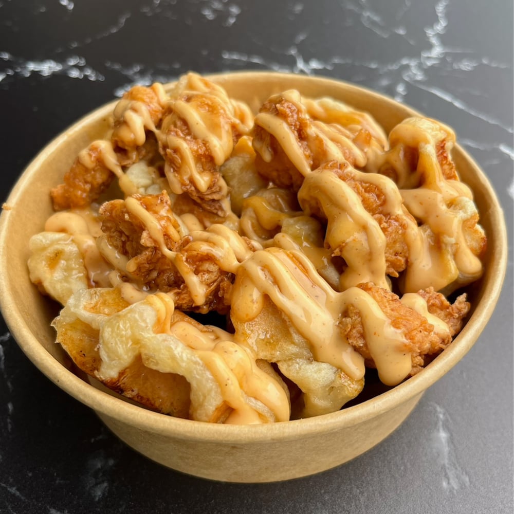 Chicken & Waffle Bowl