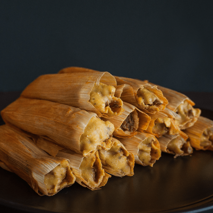 Hot Ready to Eat Pork Tamales