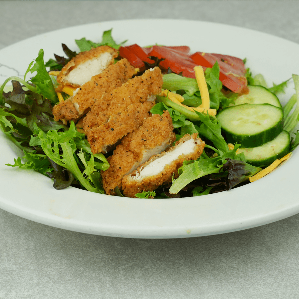Crispy or Grilled Chicken Salad