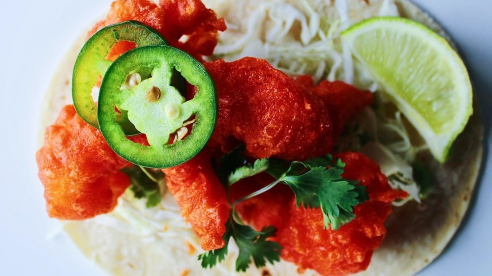 Shrimp Tempura Taco