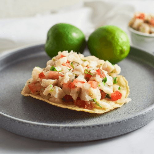 Shrimp Tostada