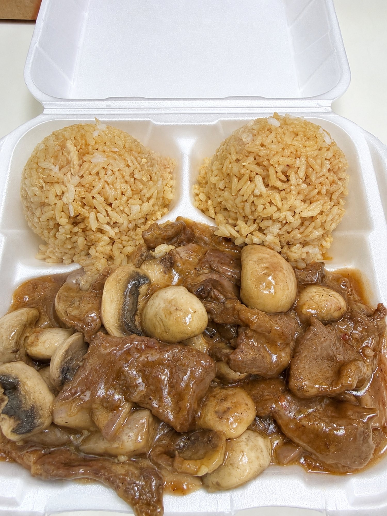 BEEF with MUSHROOMS