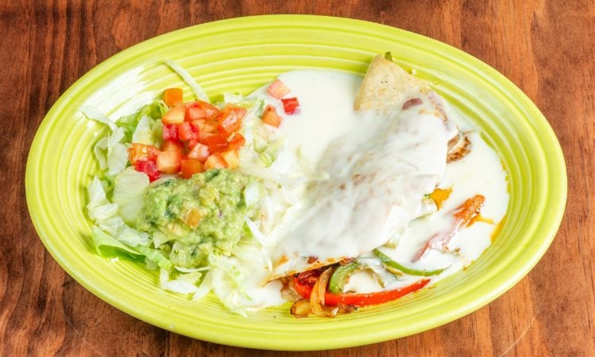 vegetarian quesadilla dinner