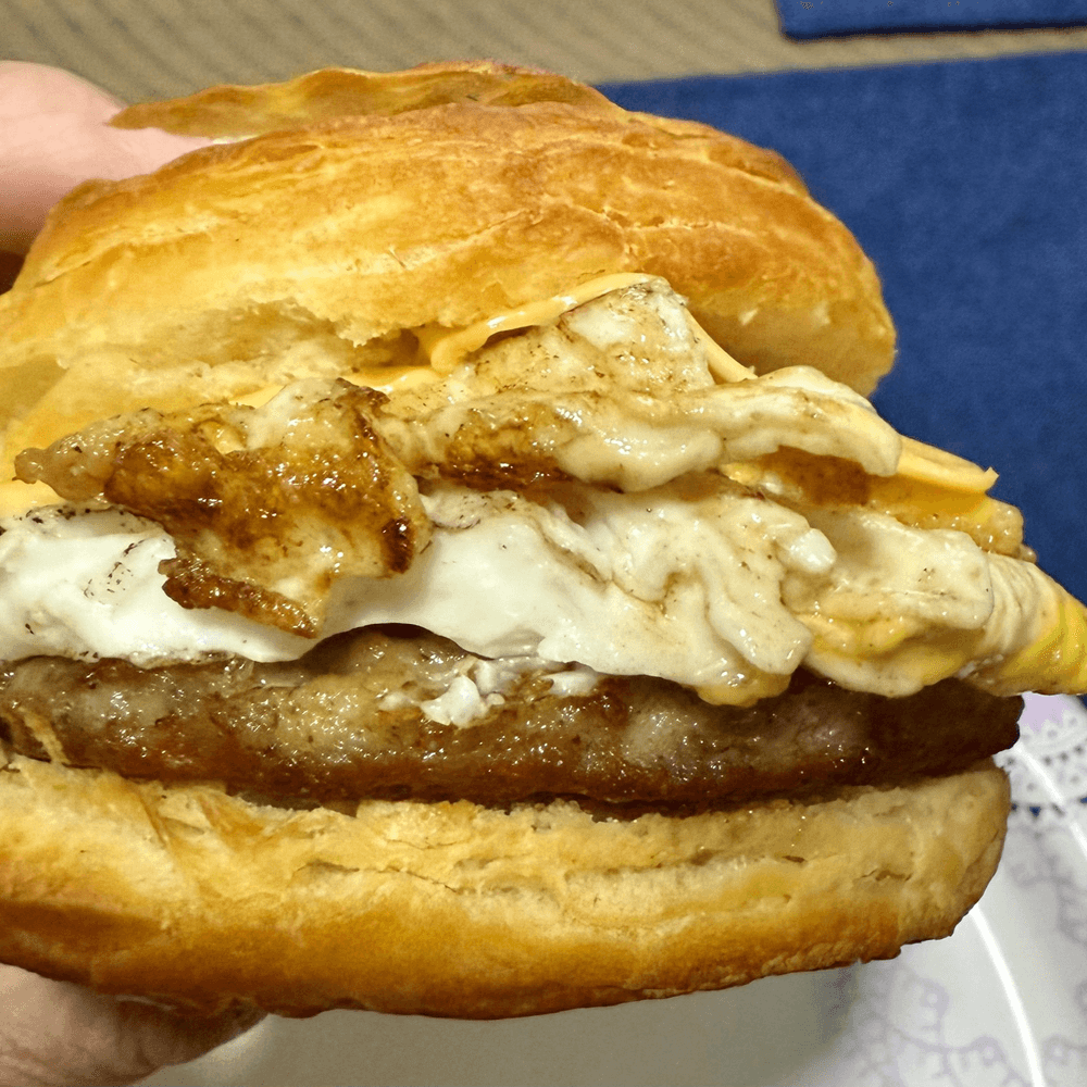 Sausage, Egg & Cheese Biscuit