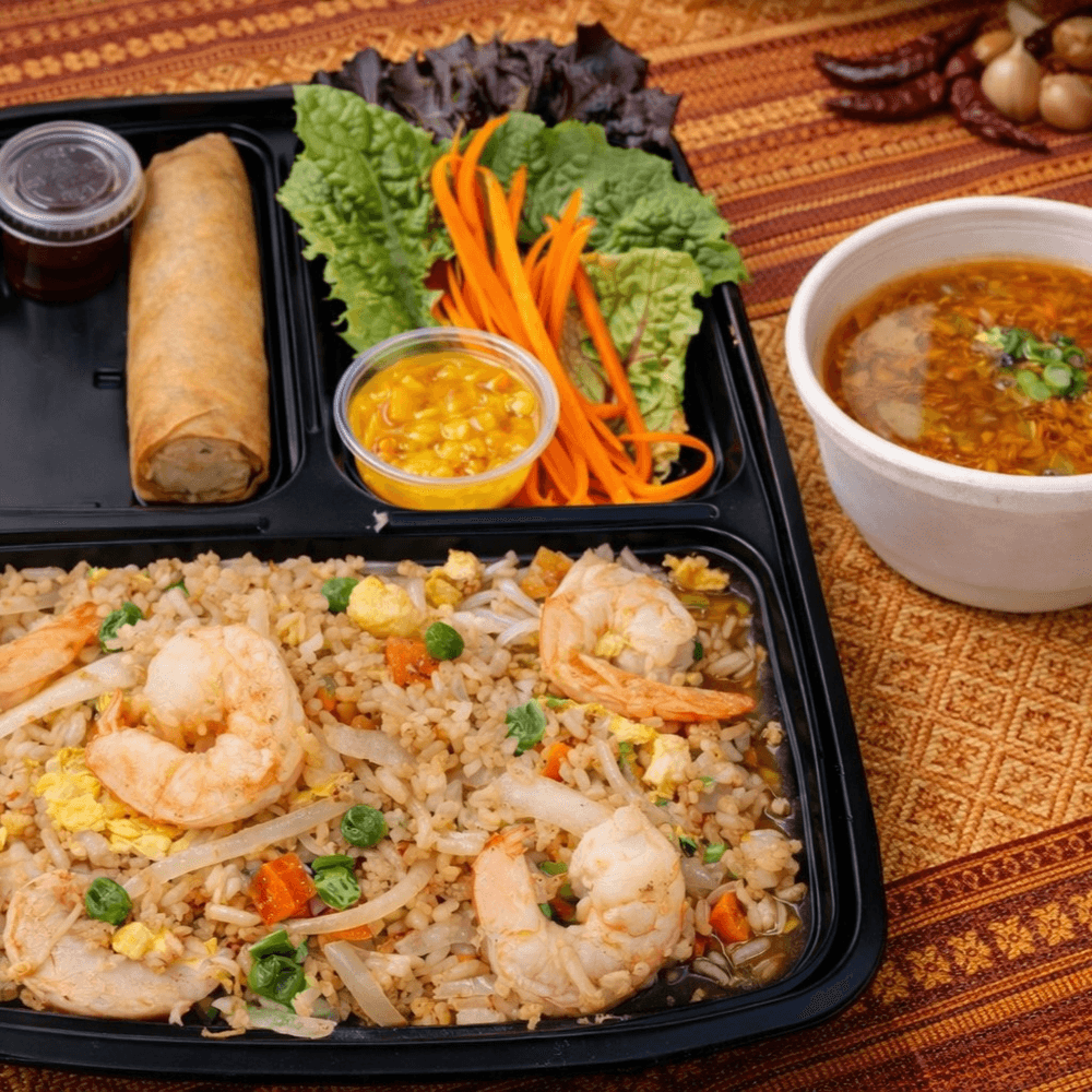 A : THAI FRIED RICE (Chicken or Shrimp)