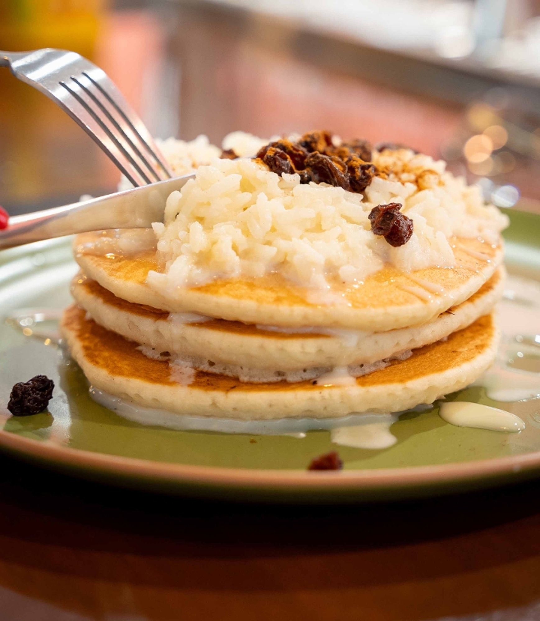 ARROZ CON LECHE PANCAKES