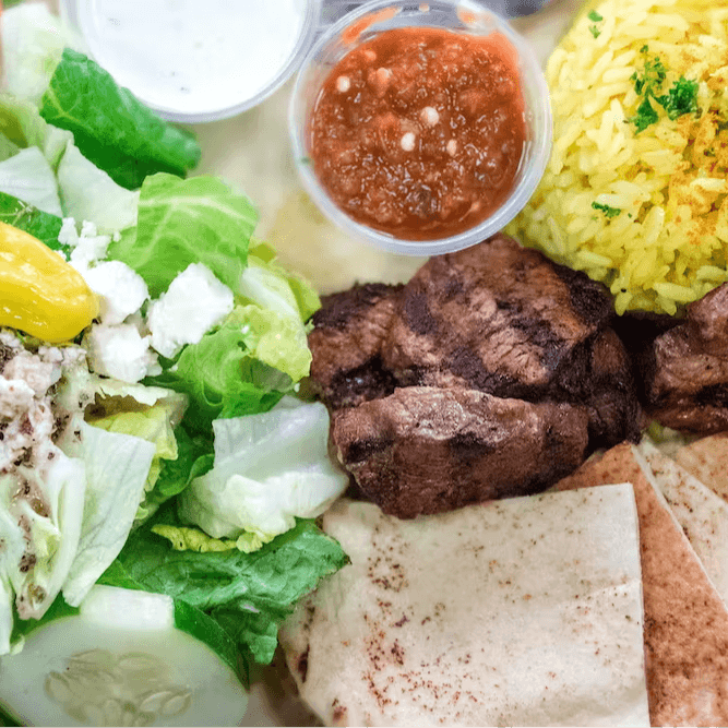 Shish Kabob Plate