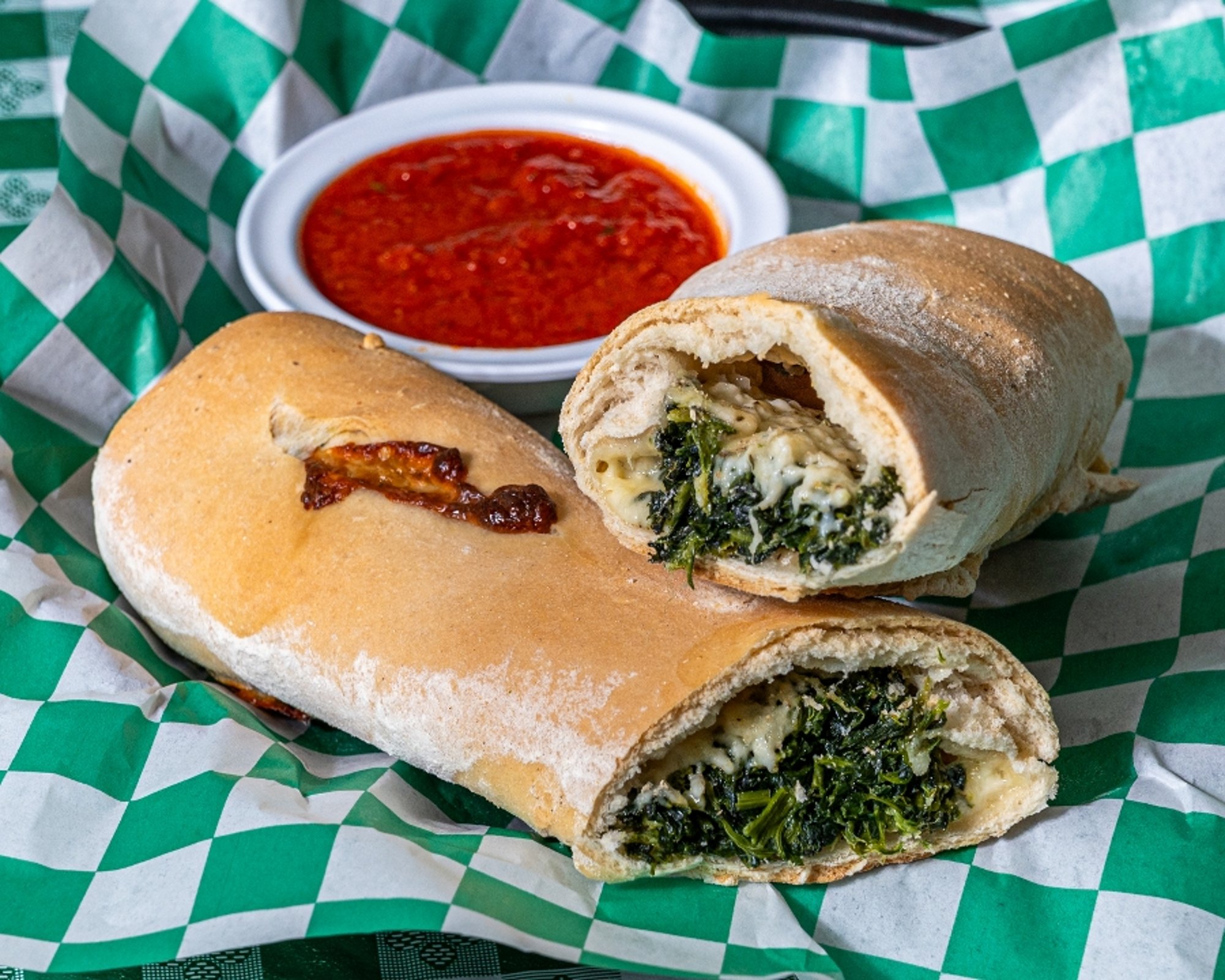 The Spinach Stromboli