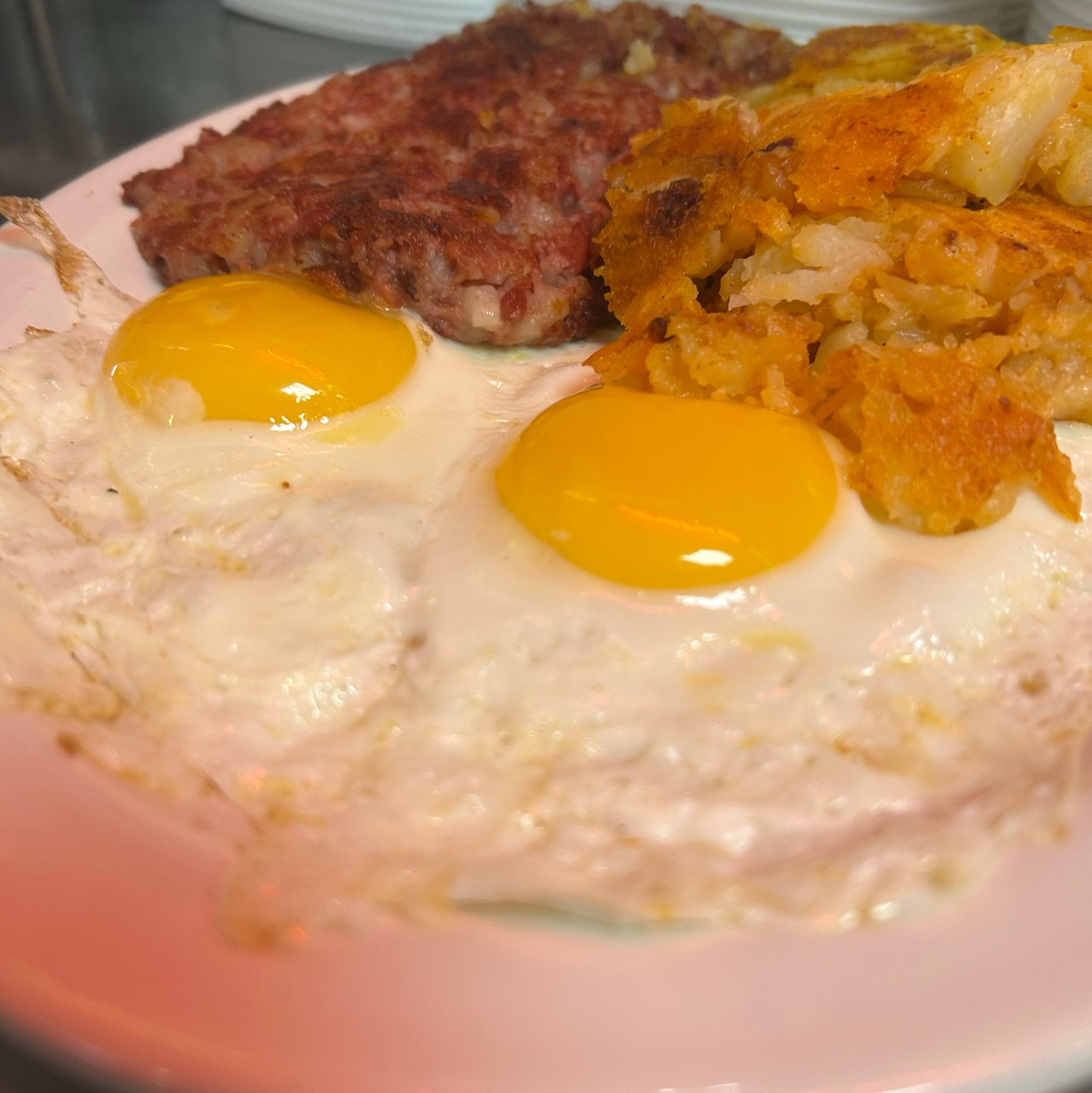Corned Beef Hash and Eggs