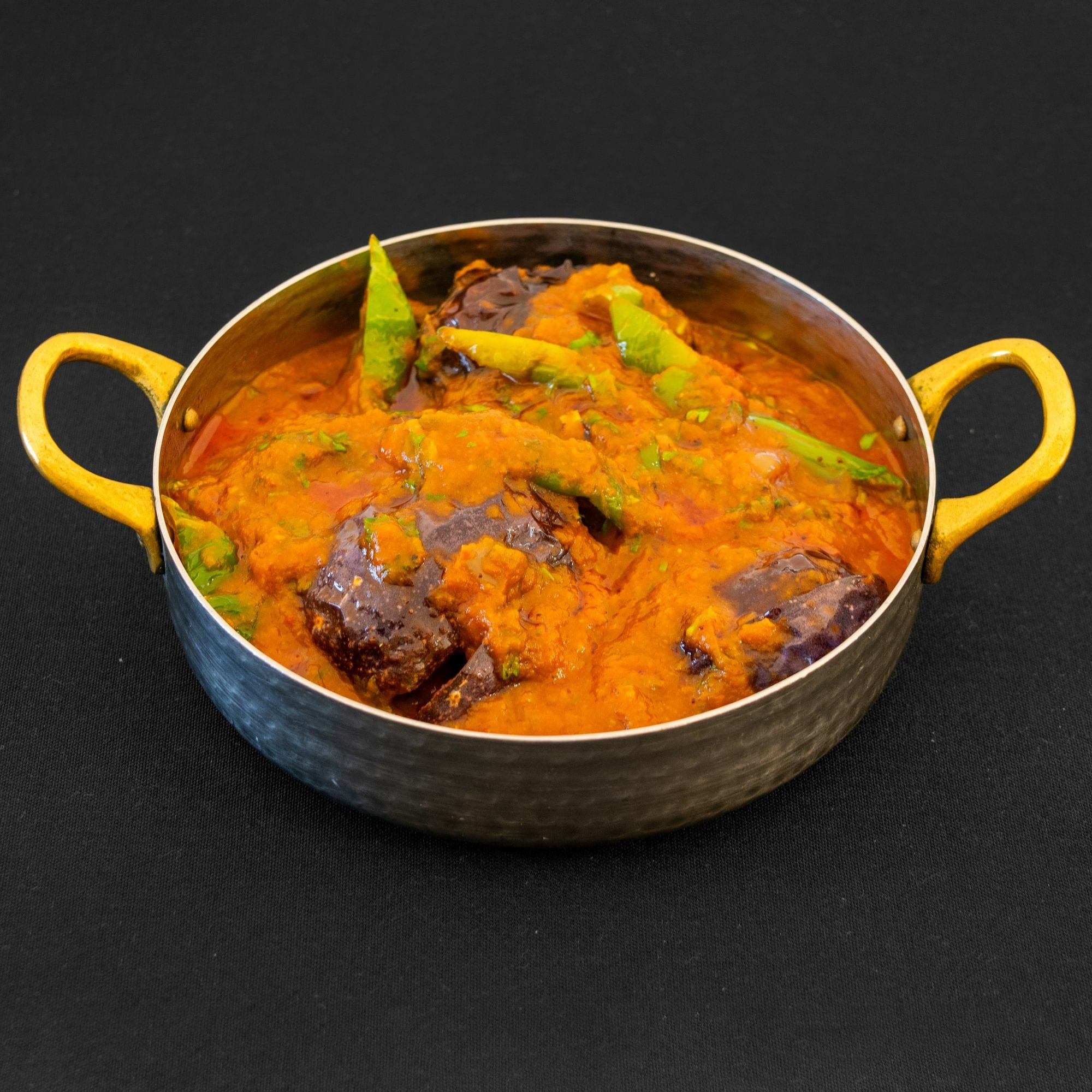 Mirchi Baingan Ka Salan (Vegan)