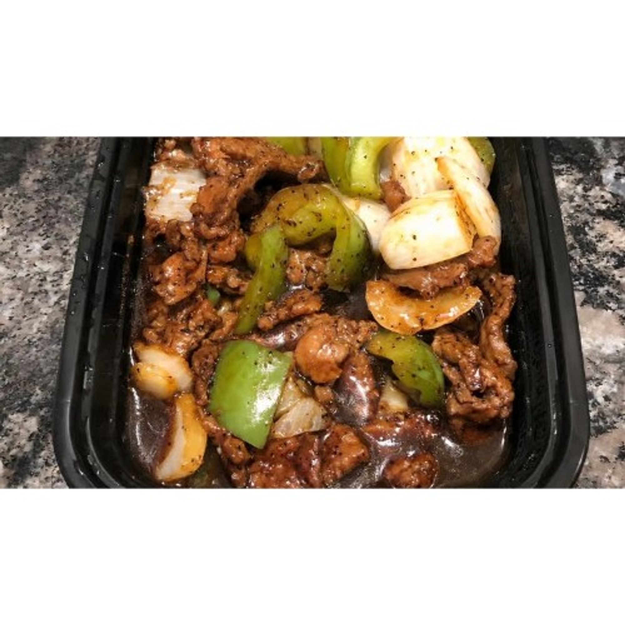 B10. Black Bean Beef