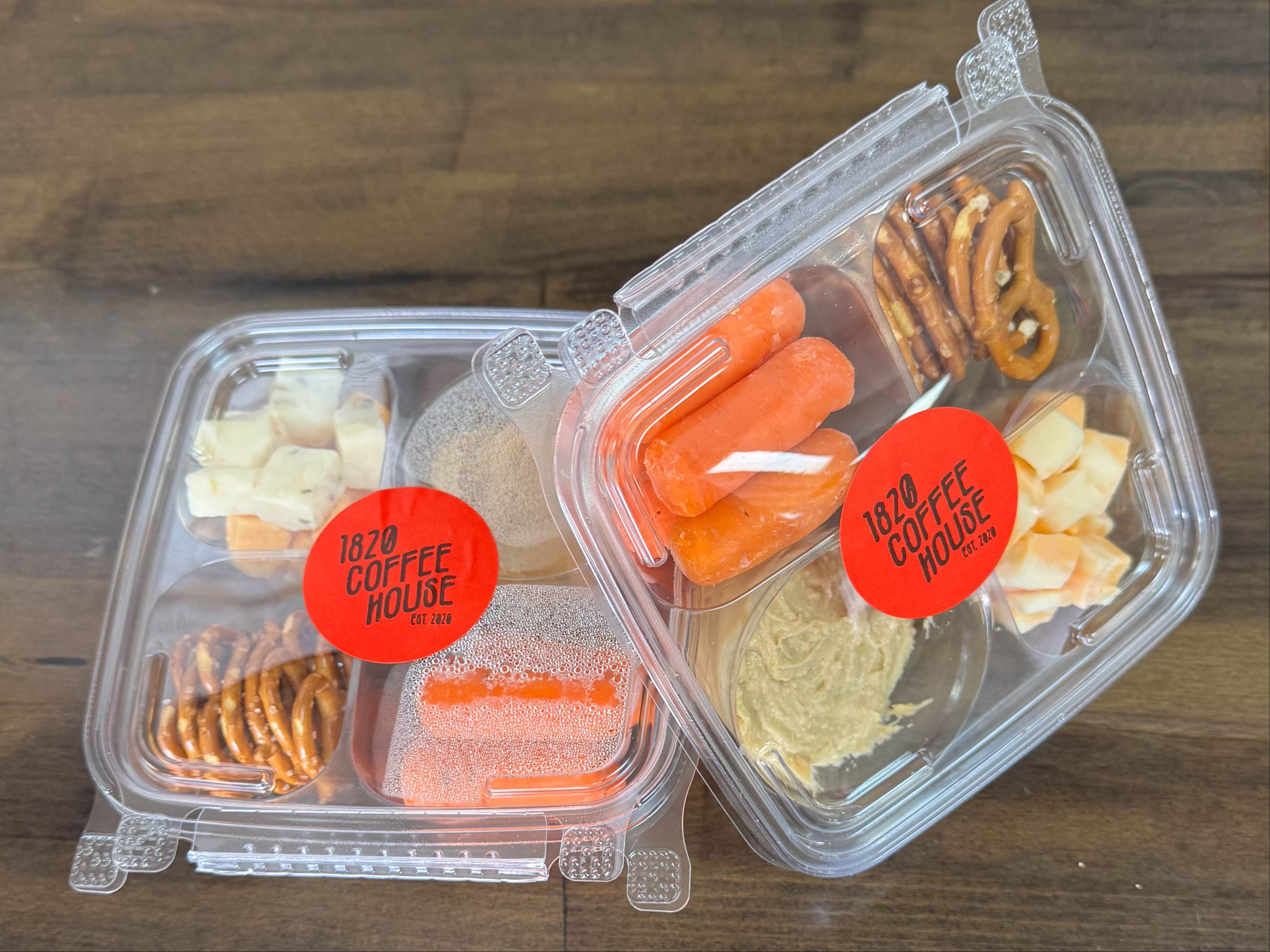 Grab 'N Go Hummus Box
