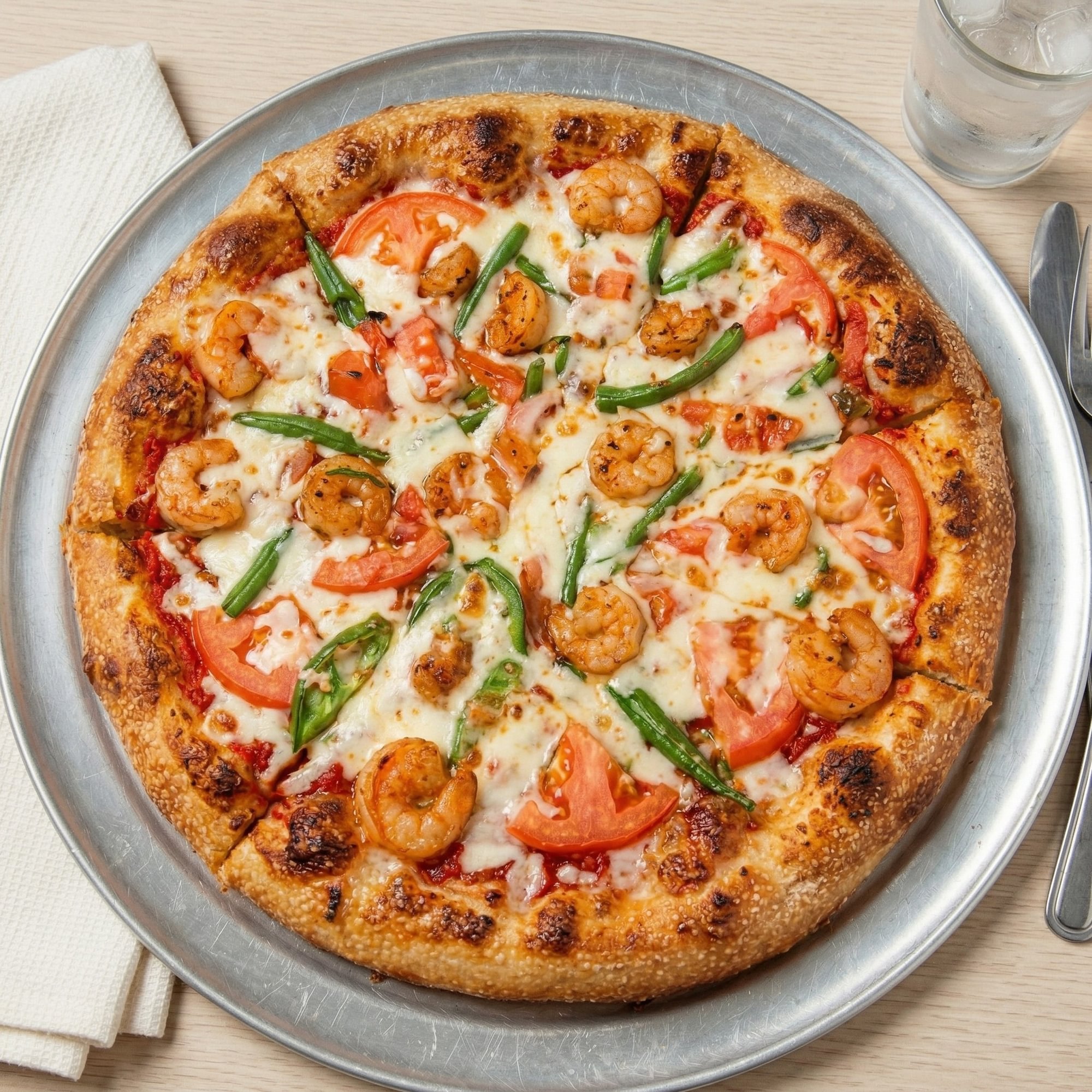 Shanghai Shrimp Pizza