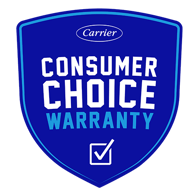 Carrier Consumer Choice Warranty Logo