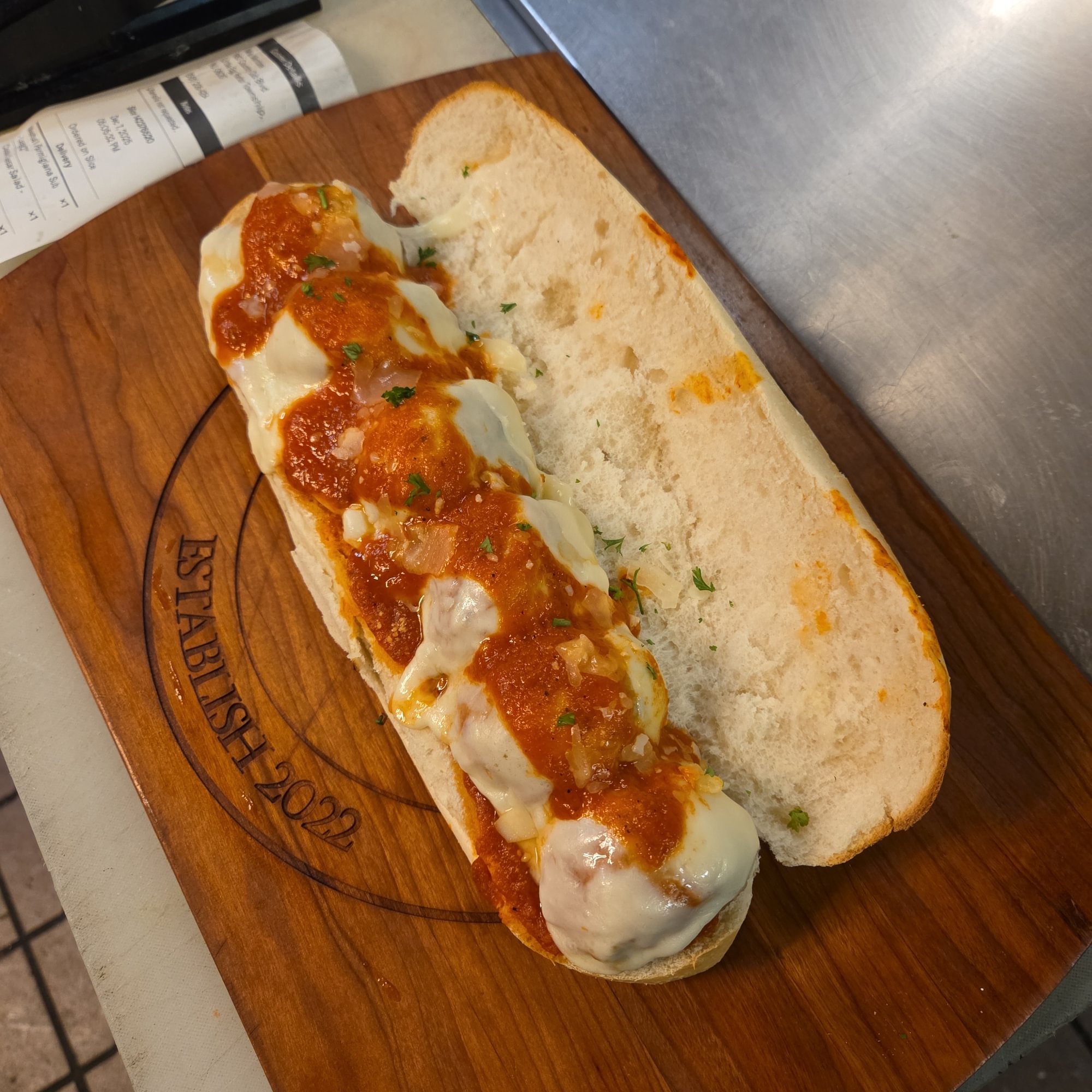 Meatball Parmigiana LG 12"