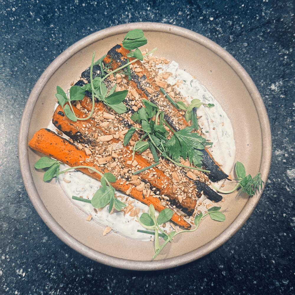 Wood Fired Organic Carrots