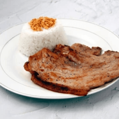 Fried Chopsilog