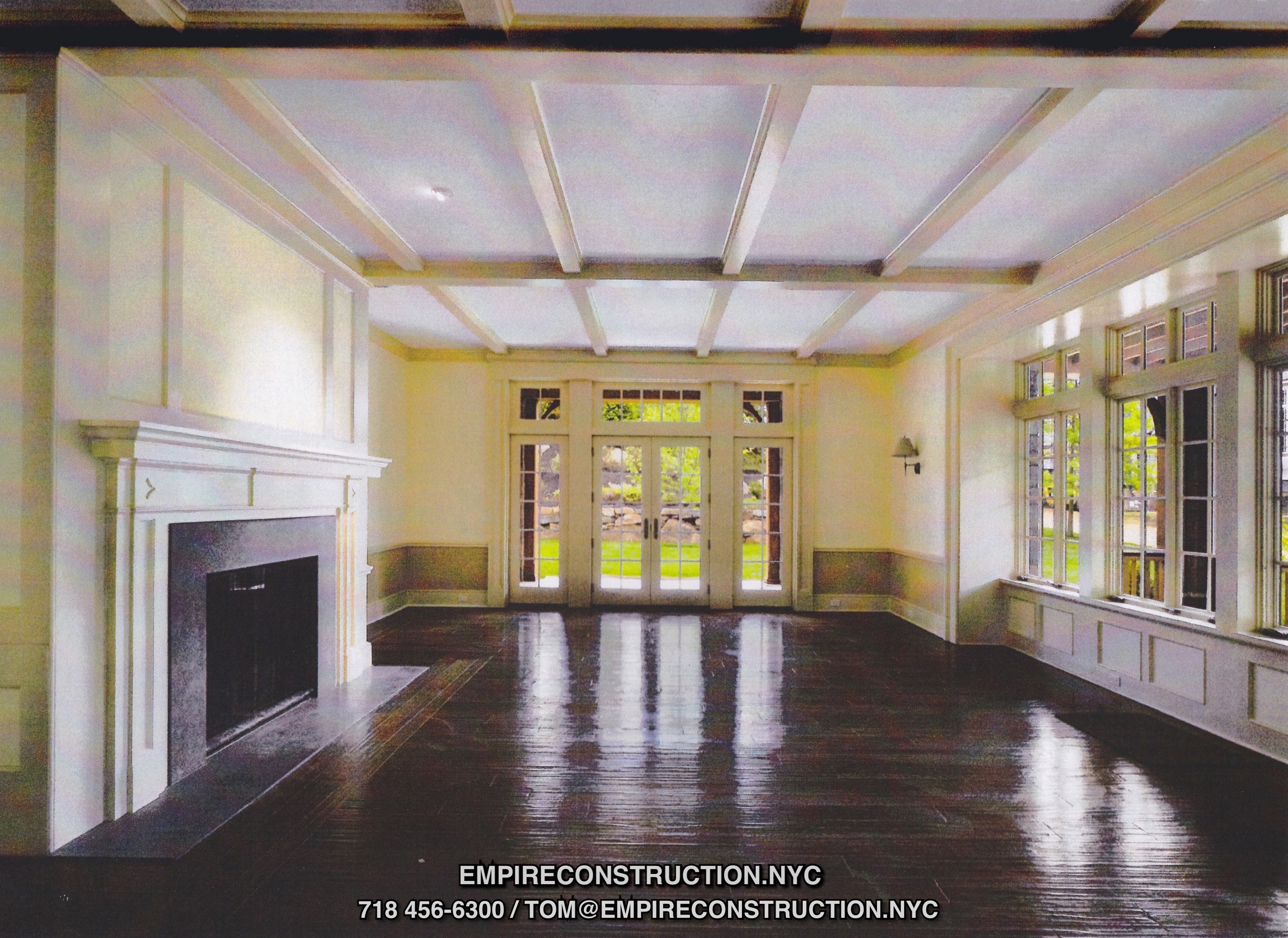 Interiors, Living Rooms, Libraries by Empire. Bring your ideas and we will make them into a reality. Libraries, cabinets, european furniture, shelves, drawers, vanities,  entertainment centers,  wardrobes, dressers, storage chests, fireplace mentols build inns, tables, chairs,  beds, floors, paneling, running trims,  casework, decorative woodworking, Planning, interior designing, construction and installation, we will assist you at all steps of the way. 