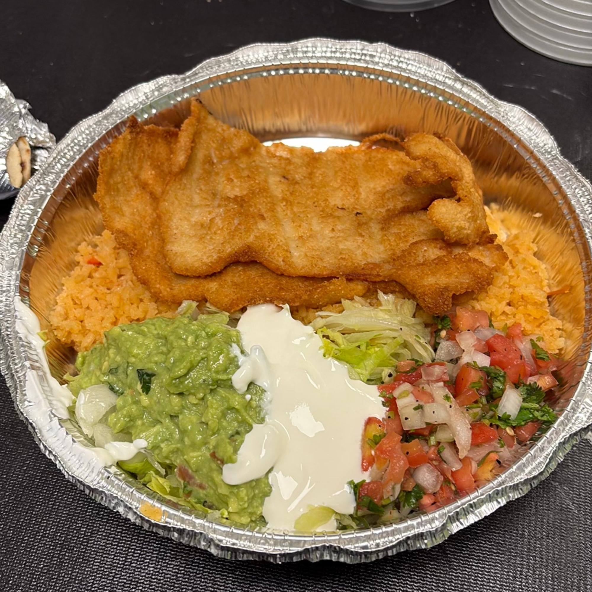 Platillo De Milanesa De Pollo/Res
