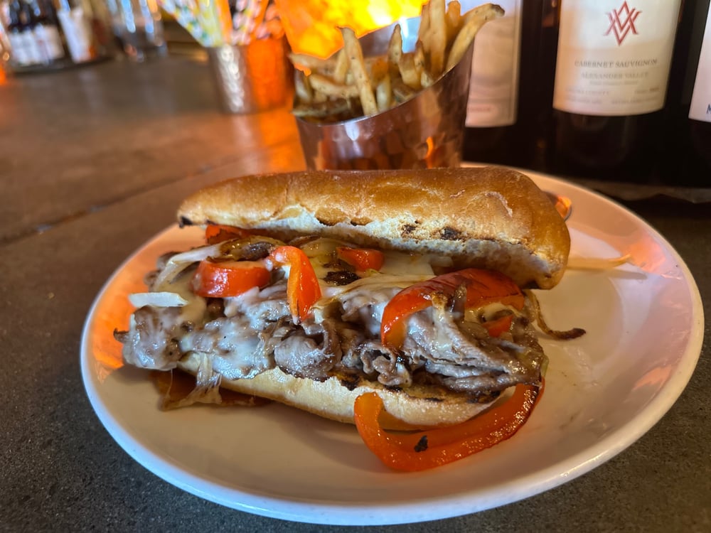 Philly Cheesesteak Sandwich