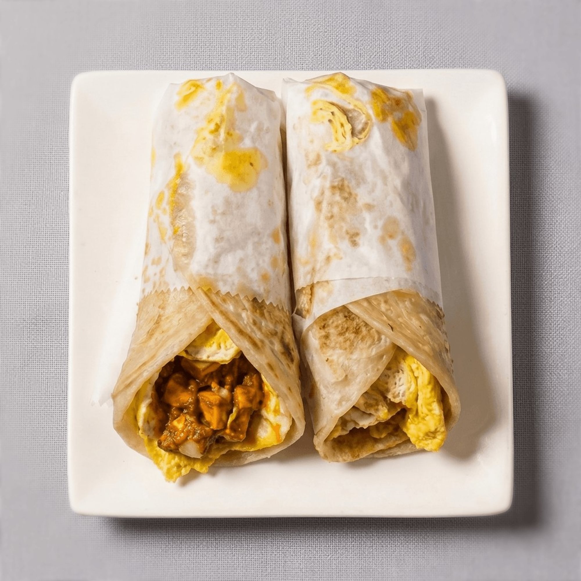 Paneer Egg Kati Roll