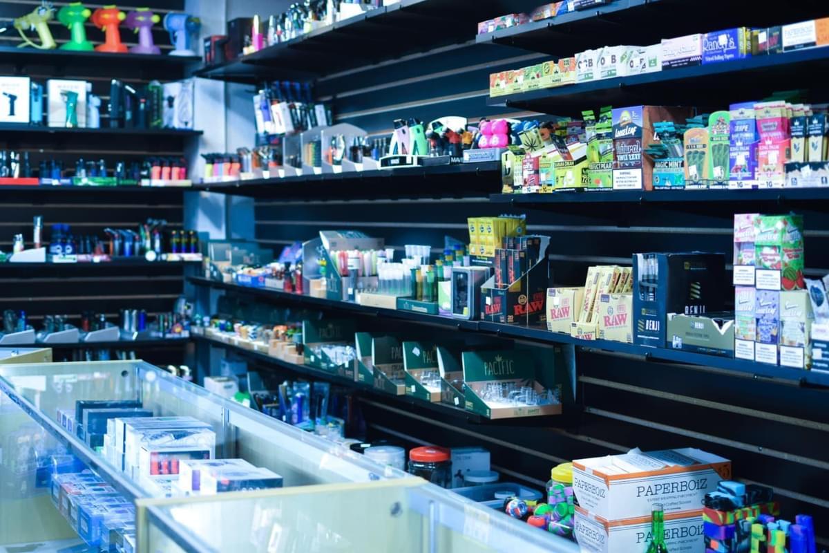 One Stop Mart &amp; Vape Shop Logo