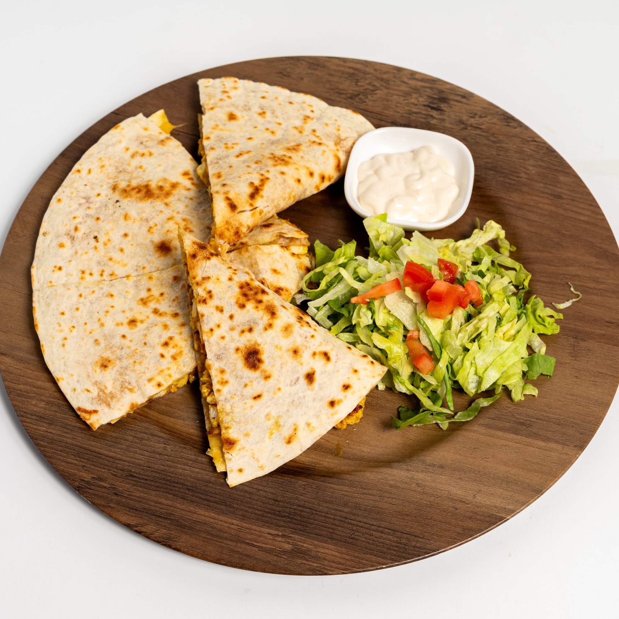 Philly steak quesadilla