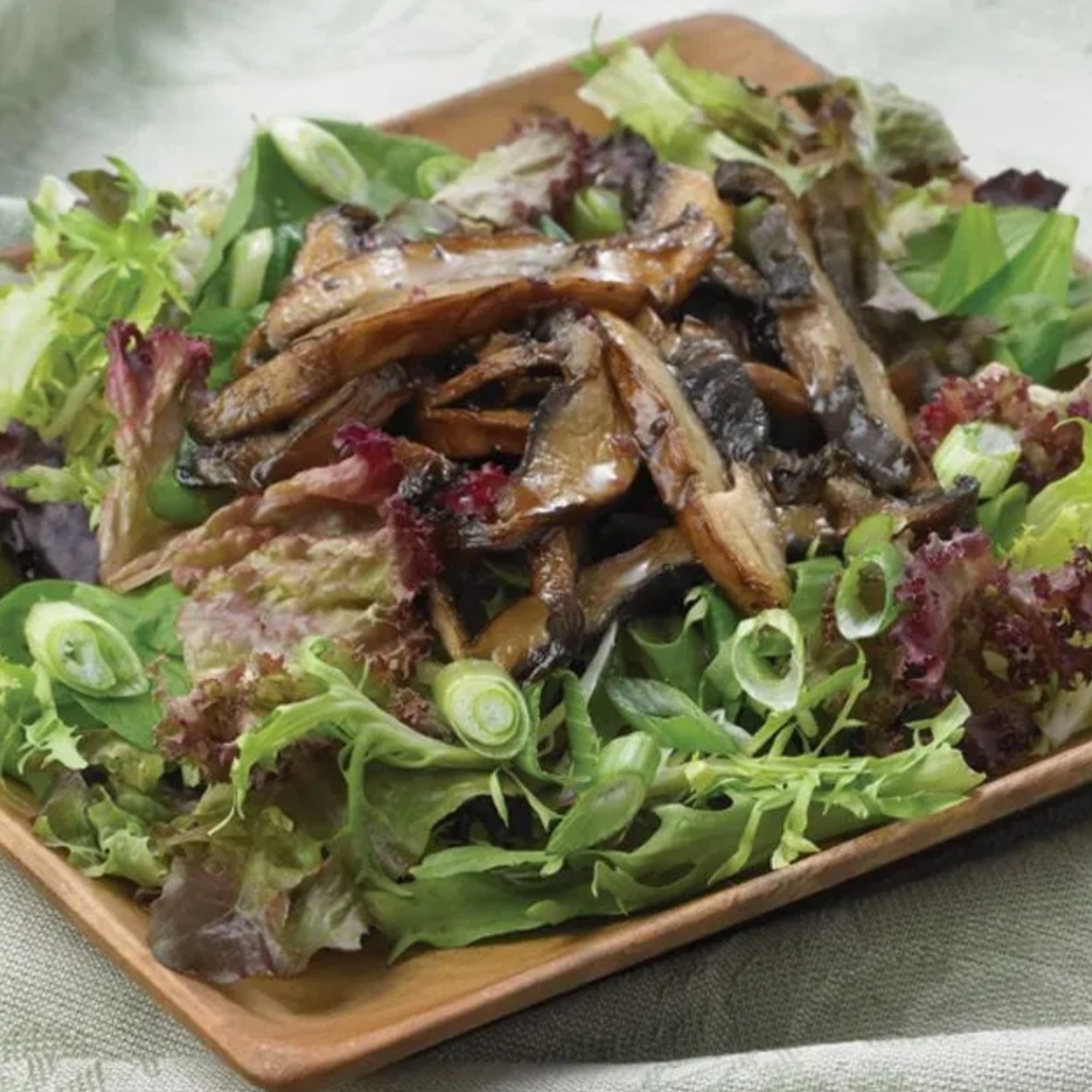 Grilled Portobello Mushroom Salad