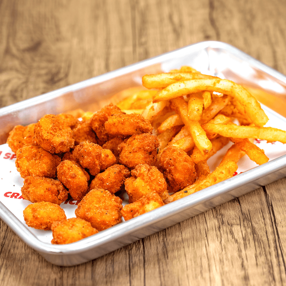 Kids- Popcorn Chicken with Fries