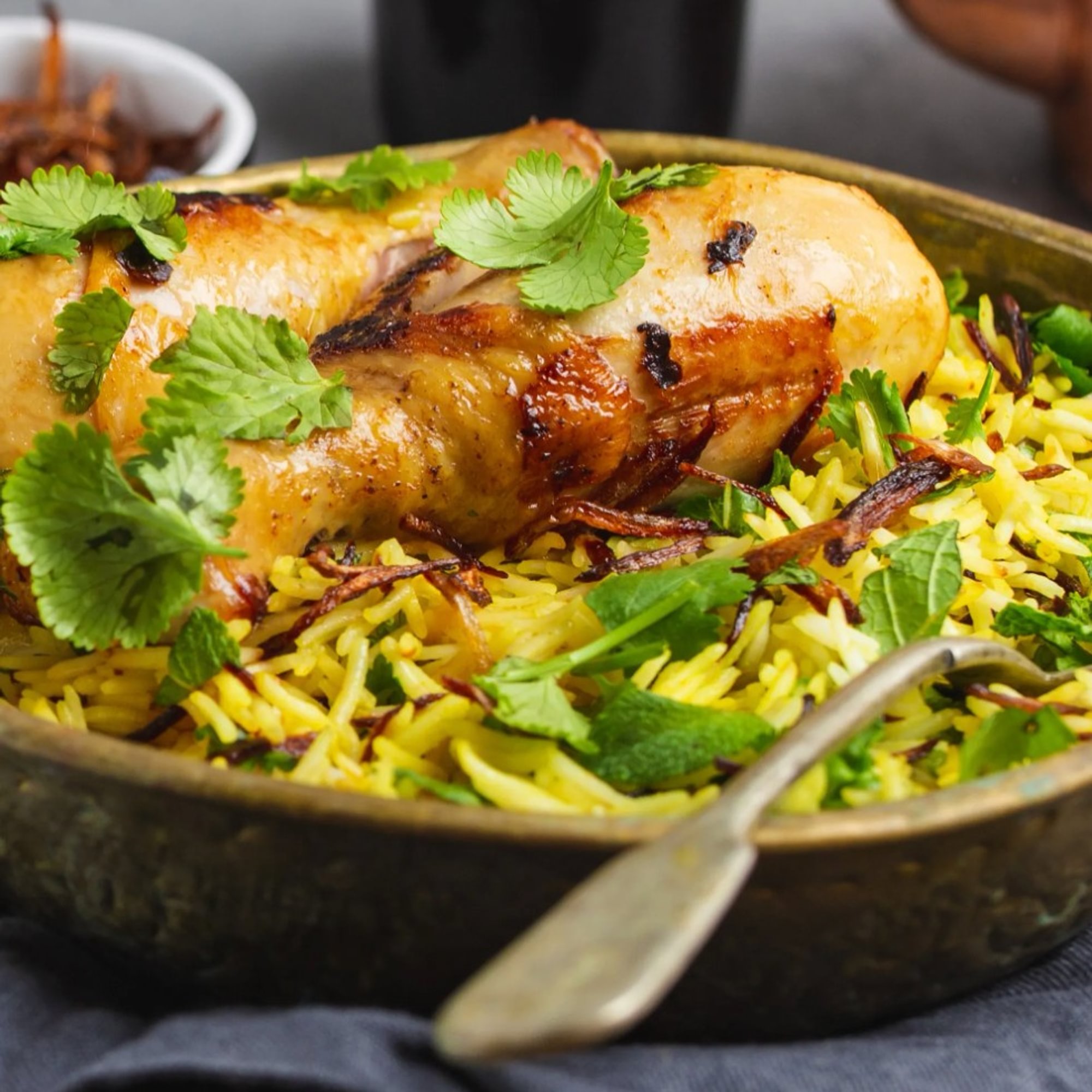 Butter Chicken Biryani